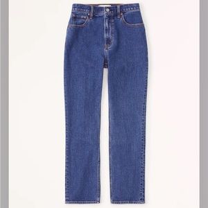 Abercrombie Curve Love Ankle Ultra High Rise Jeans